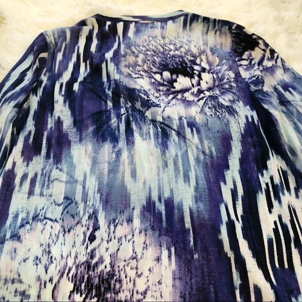 🍁 Chico’s | Asymmetrical Floral Tunic - Picture 5 of 5